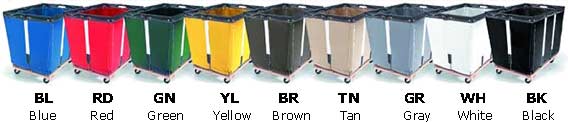 Vinyl Basket Plastic Carts