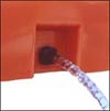 Reusable Shipping Storage Container Drains